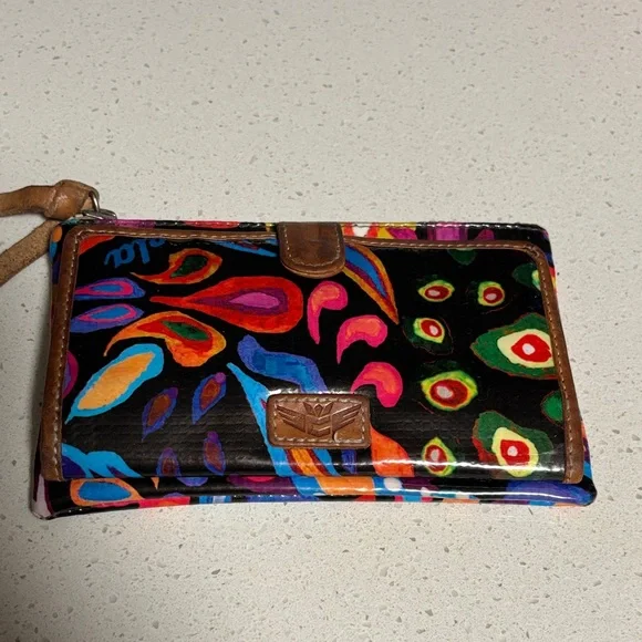 Consuela Colorful Women's Clutch Wallet - Picture 1 of 3